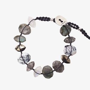 Chan Luu Labradorite Mix Single Wrap Bracelet